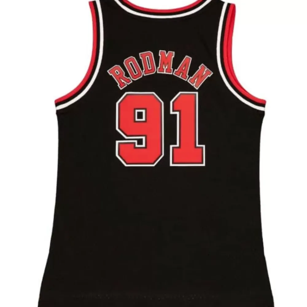 Jerseys Mitchell & Ness -Women'S Swingman Dennis Rodman Chicago Bulls 1997-98 Jersey