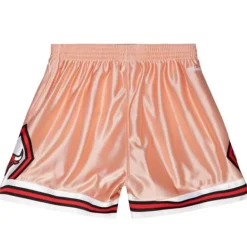 Apparel Mitchell & Ness Shorts-Womens 75Th Anniversary Rose Gold Shorts Chicago Bulls