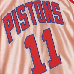 Jerseys Mitchell & Ness -Womens 75Th Anniversary Rose Gold Swingman Isiah Thomas Detroit Pistons 1982-83 Jersey