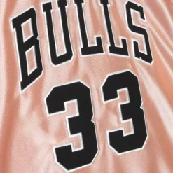 Jerseys Mitchell & Ness -Womens 75Th Anniversary Rose Gold Swingman Scottie Pippen Chicago Bulls 1997-98 Jersey