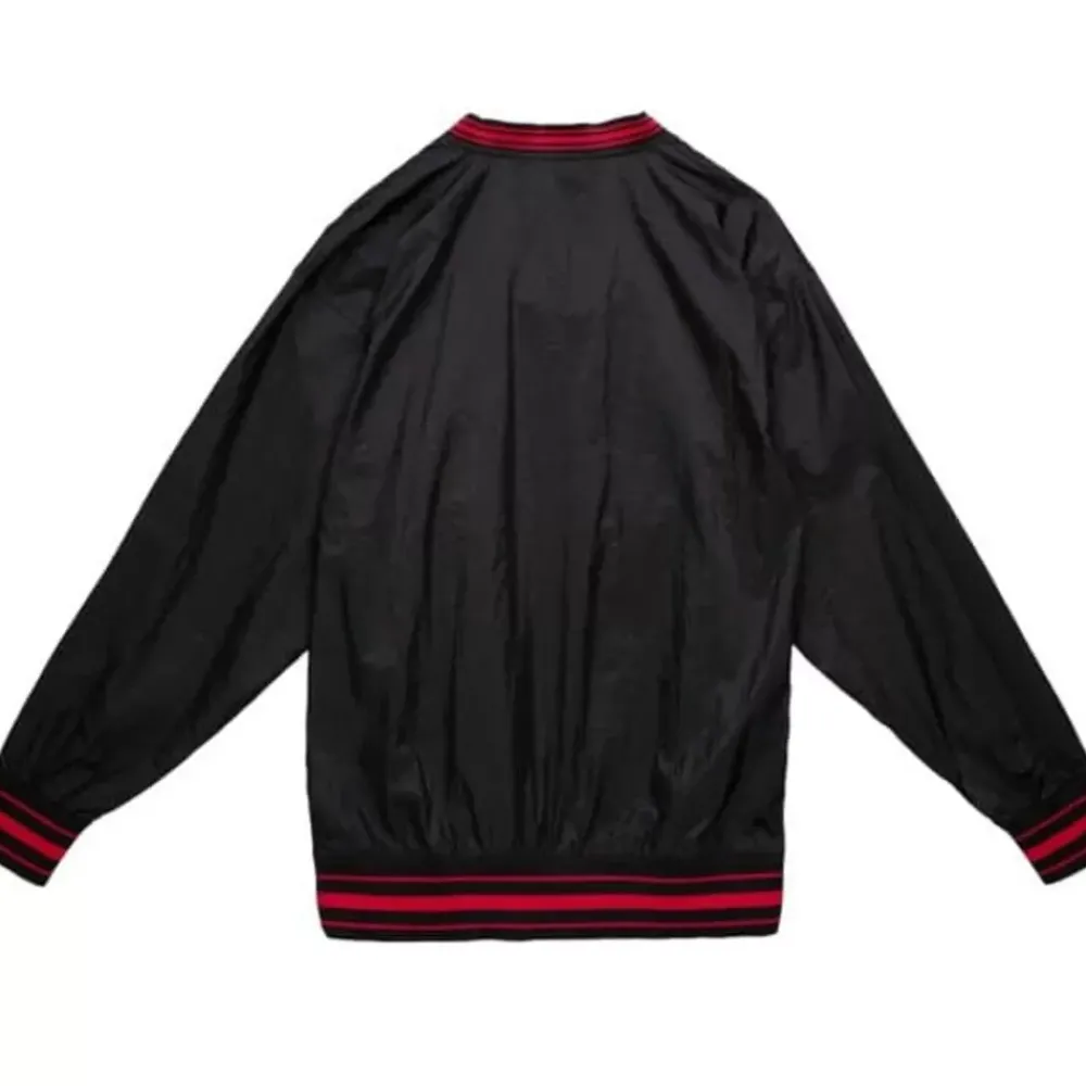 Apparel Mitchell & Ness T-Shirts & Tops-Women'S V-Neck Pullover Chicago Bulls