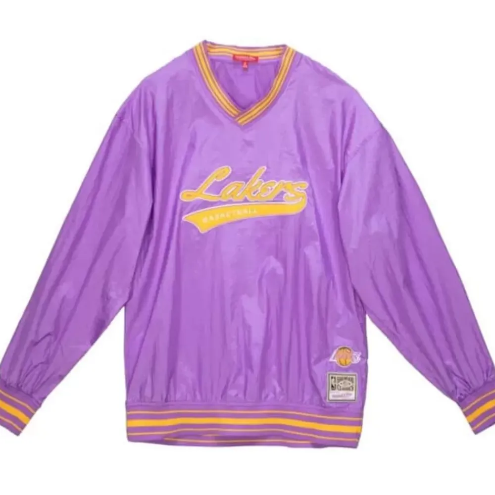 Apparel Mitchell & Ness T-Shirts & Tops-Women'S V-Neck Pullover Los Angeles Lakers