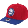Headwear Mitchell & Ness -Wool 2 Tone Classic Red Snapback Philadelphia 76Ers