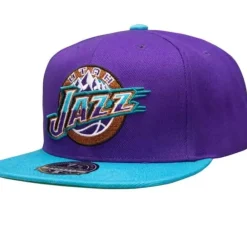Headwear Mitchell & Ness -Wool 2 Tone Fitted Hwc Utah Jazz