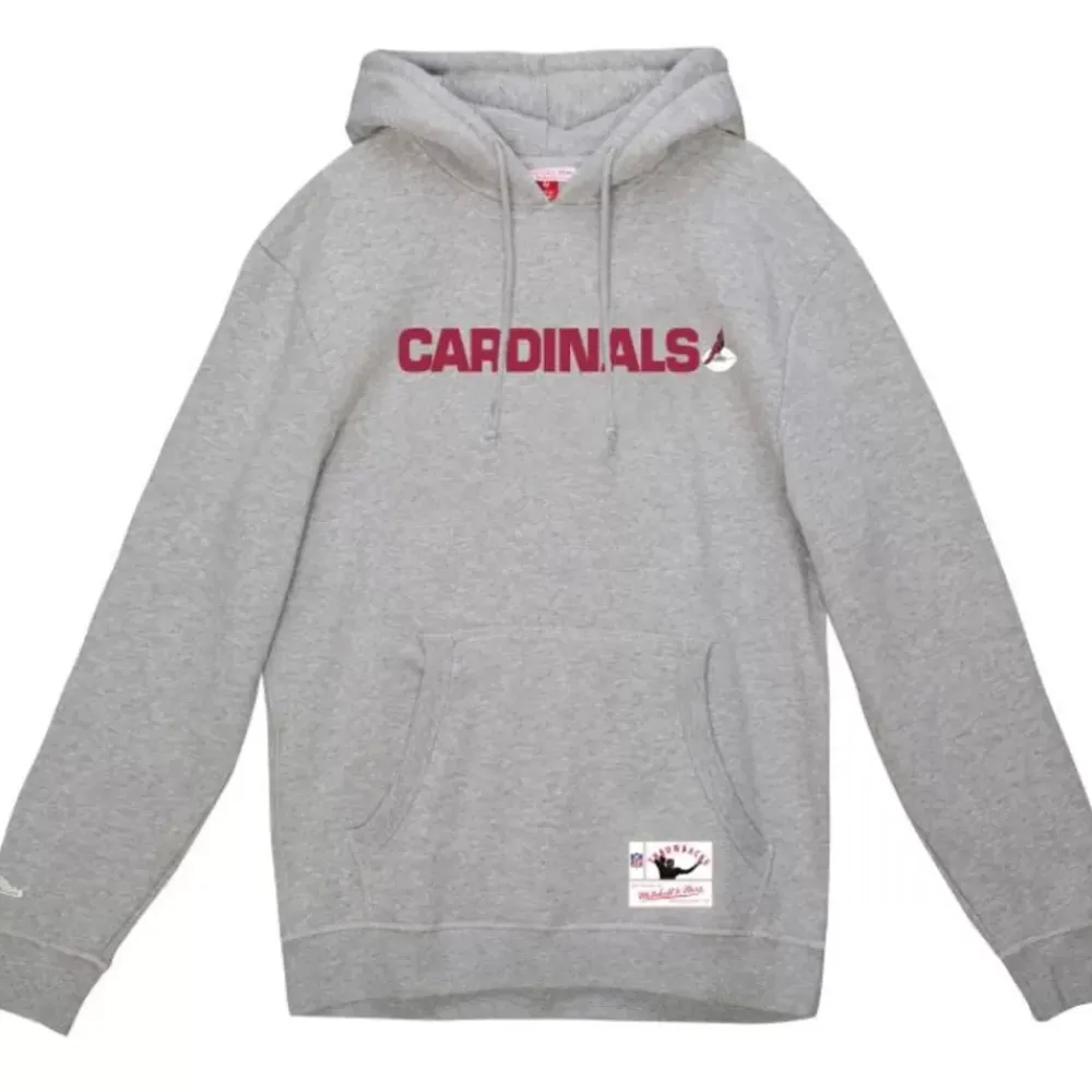 Apparel Mitchell & Ness Hoodies & Sweatshirts-Wordmark 1 Hoodie Arizona Cardinals