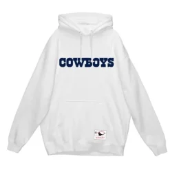 Apparel Mitchell & Ness Hoodies & Sweatshirts-Wordmark 1 Hoodie Dallas Cowboys