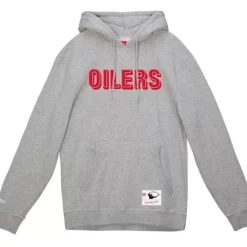 Apparel Mitchell & Ness Hoodies & Sweatshirts-Wordmark 1 Hoodie Houston Oilers