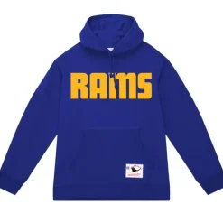 Apparel Mitchell & Ness Hoodies & Sweatshirts-Wordmark 1 Hoodie Los Angeles Rams