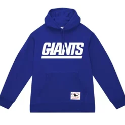 Apparel Mitchell & Ness Hoodies & Sweatshirts-Wordmark 1 Hoodie New York Giants