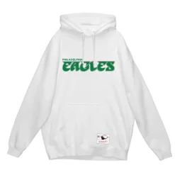 Apparel Mitchell & Ness Hoodies & Sweatshirts-Wordmark 1 Hoodie Philadelphia Eagles