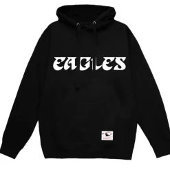Apparel Mitchell & Ness Hoodies & Sweatshirts-Wordmark 1 Hoodie Philadelphia Eagles