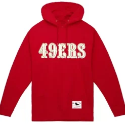 Apparel Mitchell & Ness Hoodies & Sweatshirts-Wordmark 1 Hoodie San Francisco 49Ers