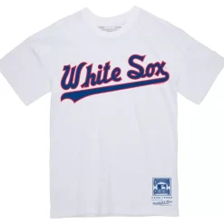 Apparel Mitchell & Ness T-Shirts & Tops-Wordmark 1 Tee Chicago White Sox