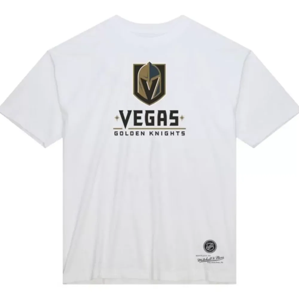 Apparel Mitchell & Ness T-Shirts & Tops-Wordmark 2 Tee Vegas Golden Knights