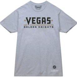 Apparel Mitchell & Ness T-Shirts & Tops-Wordmark 1 Tee Vegas Golden Knights