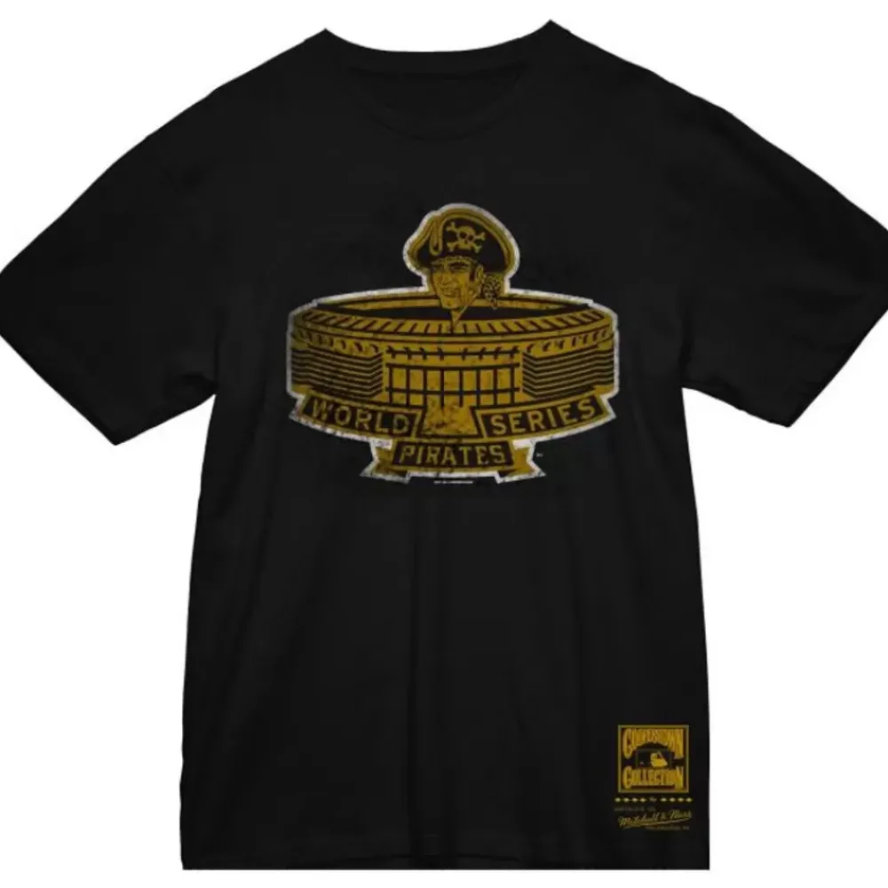 Apparel Mitchell & Ness T-Shirts & Tops-World Series 1971 Tee Pittsburgh Pirates