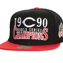 Headwear Mitchell & Ness -World Series Champions Snapback Coop Cincinnati Reds