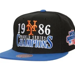 Headwear Mitchell & Ness -World Series Champions Snapback Coop New York Mets