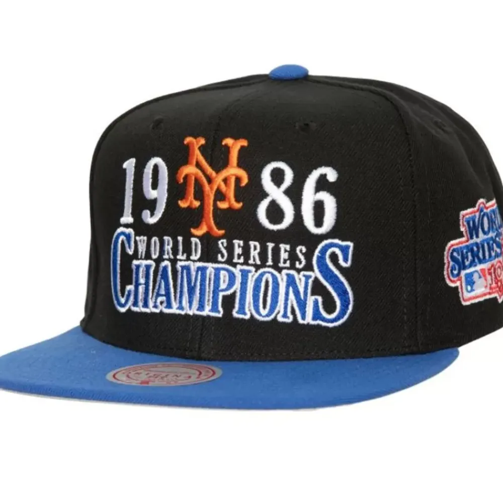 Headwear Mitchell & Ness -World Series Champions Snapback Coop New York Mets
