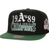 Headwear Mitchell & Ness -World Series Champions Snapback Coop Oakland Athletics