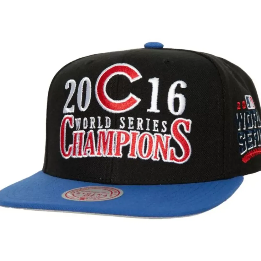 Headwear Mitchell & Ness -World Series Champions Snapback Chicago Cubs