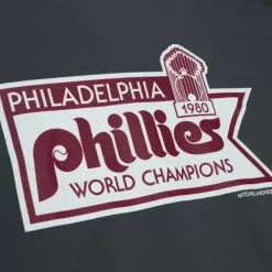 Apparel Mitchell & Ness T-Shirts & Tops-World Series Hof Philadelphia Phillies 1980