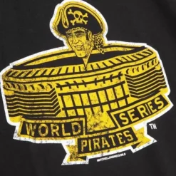 Apparel Mitchell & Ness T-Shirts & Tops-World Series Tee Pittsburgh Pirates 1971