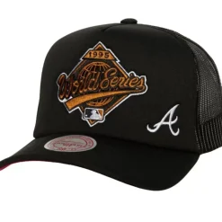 Headwear Mitchell & Ness -Ws Trucker Coop Atlanta Braves