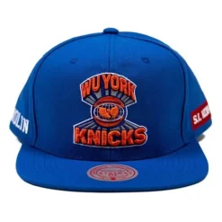 Headwear Mitchell & Ness -Wu Tang X Br Remix Snapback New York Knicks