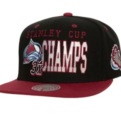 Headwear Mitchell & Ness -Xl Champ Snapback Colorado Avalanche